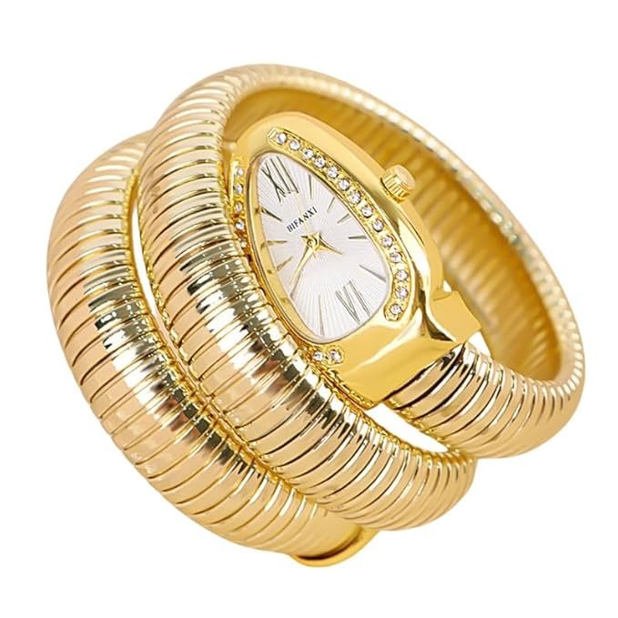 Ladies Snake Bracelet Fashion Watch #1012